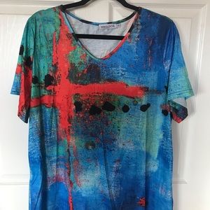 MISS LOOK Multi colors top